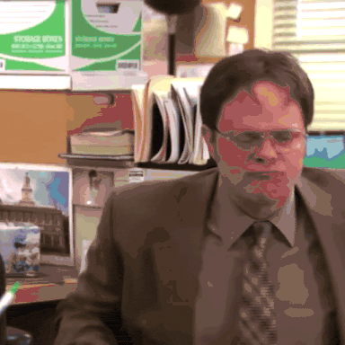 Офис стикер