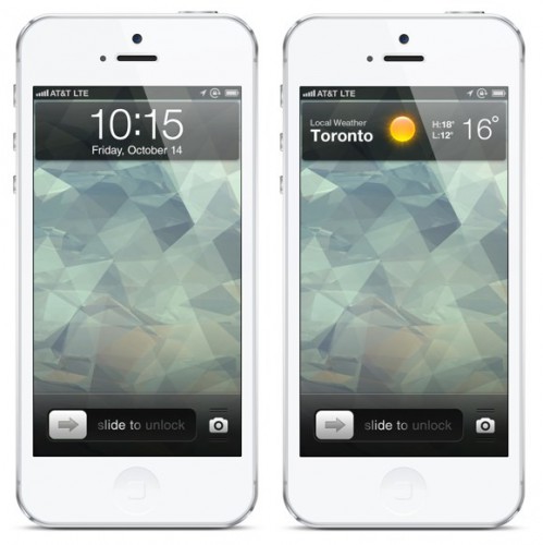 Скачать экран блокировки ios 7
