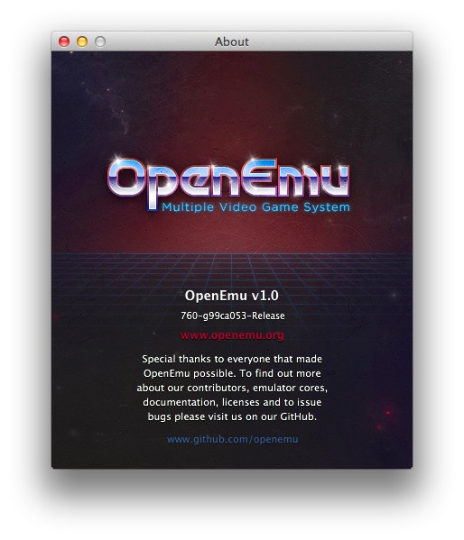 Openemu mac os не работает управление