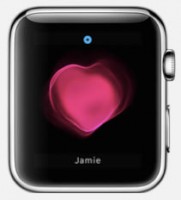 Как отправить биение сердца apple watch