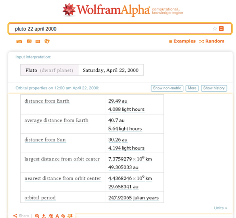 Wolfram alpha