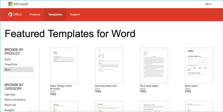 word_templates