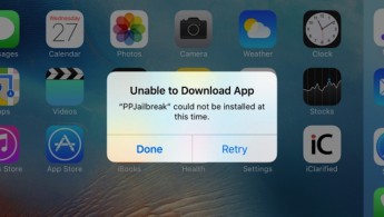 Не ставится джейлбрейк ios 9