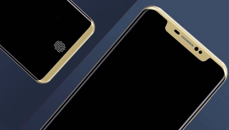 Появился клон iPhone X на Android со сканером под стеклом