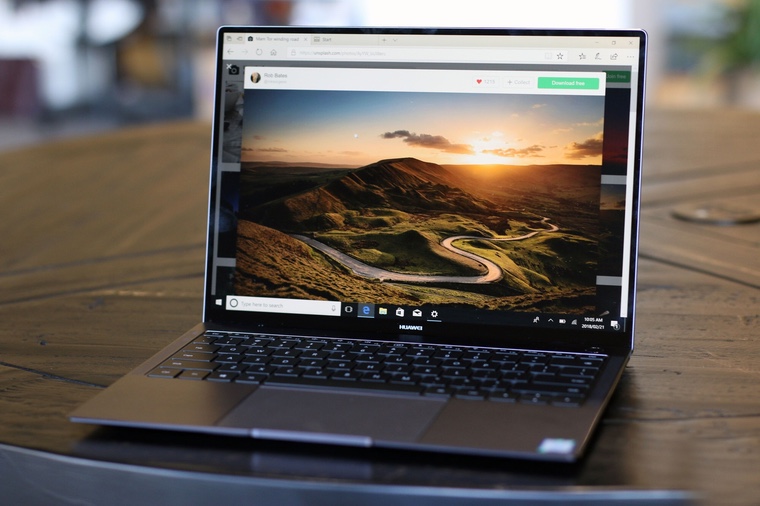 Huawei представила ноутбук MateBook X Pro с камерой в клавиатуре