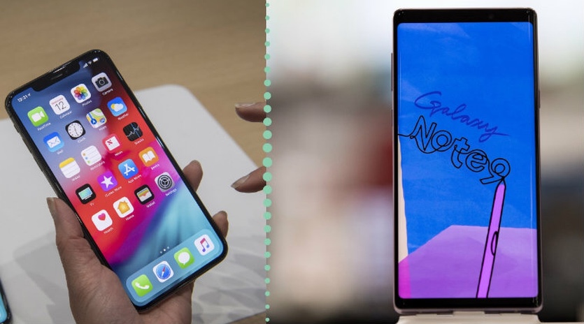 iPhone XS и iPhone XS Max работают дольше Galaxy Note9