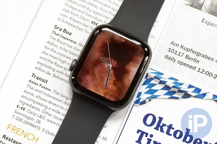 Где наклеить пленку на apple watch