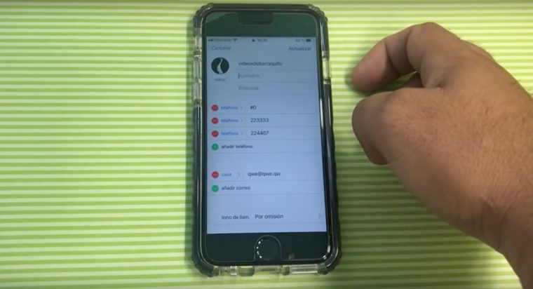 Как поставить номер на ios 14