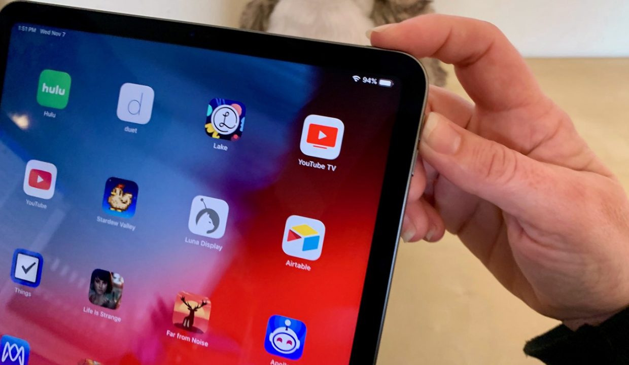 Как сделать скриншот на iPad Pro 2018