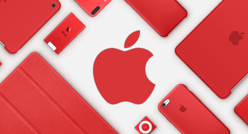 Apple выручила $200 млн на устройствах (PRODUCT)RED для борьбы с ВИЧ