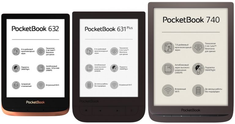 Электронная книга pocketbook 632 plus обзор