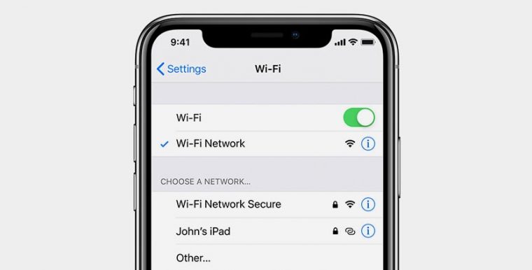 Переключение iphone с wi fi на мобильный интернет