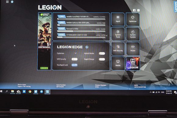 Включить интегрированную видеокарту lenovo legion