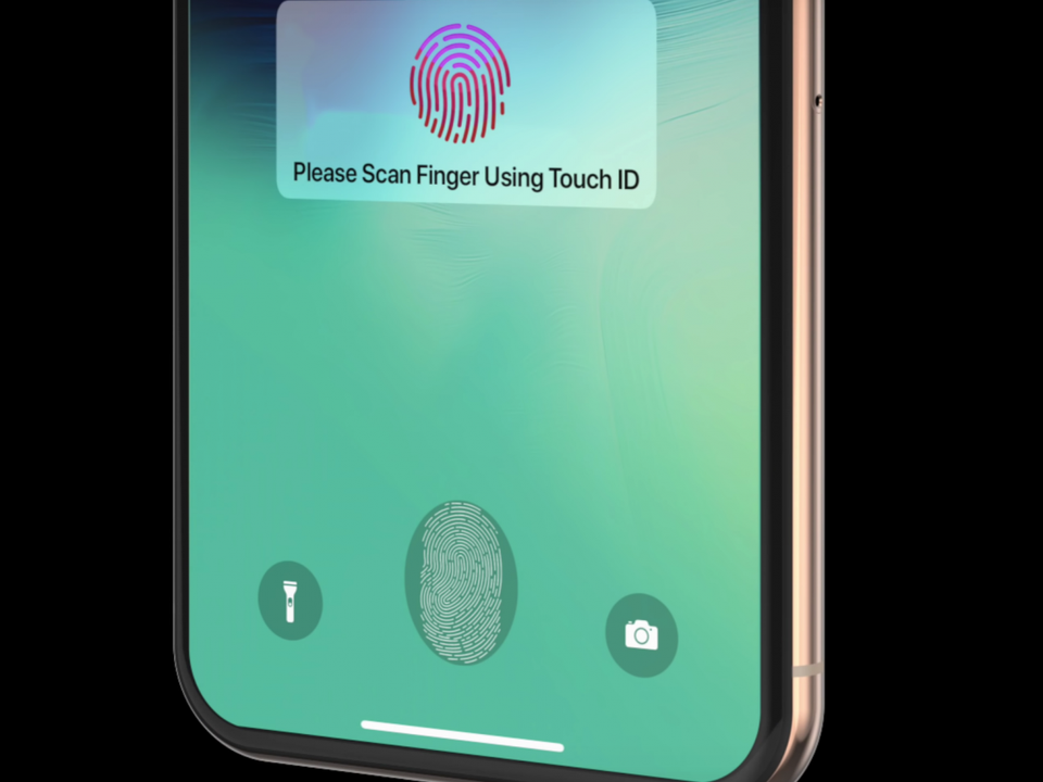 Слухи. Apple работает над iPhone с Touch ID под дисплеем