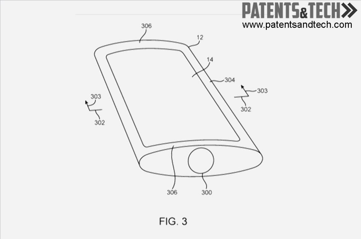 Apple запатентовала выпуклый iPhone