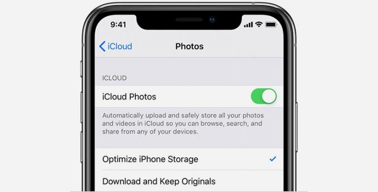 Как загрузить фотографии из icloud на iphone