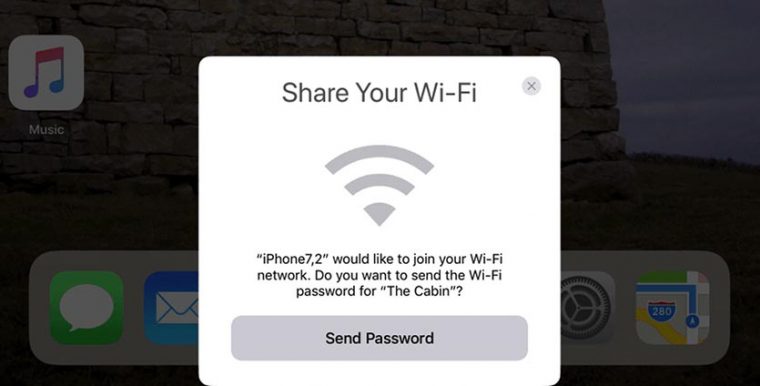 Как поделиться паролем wi fi с помощью iphone на андроид