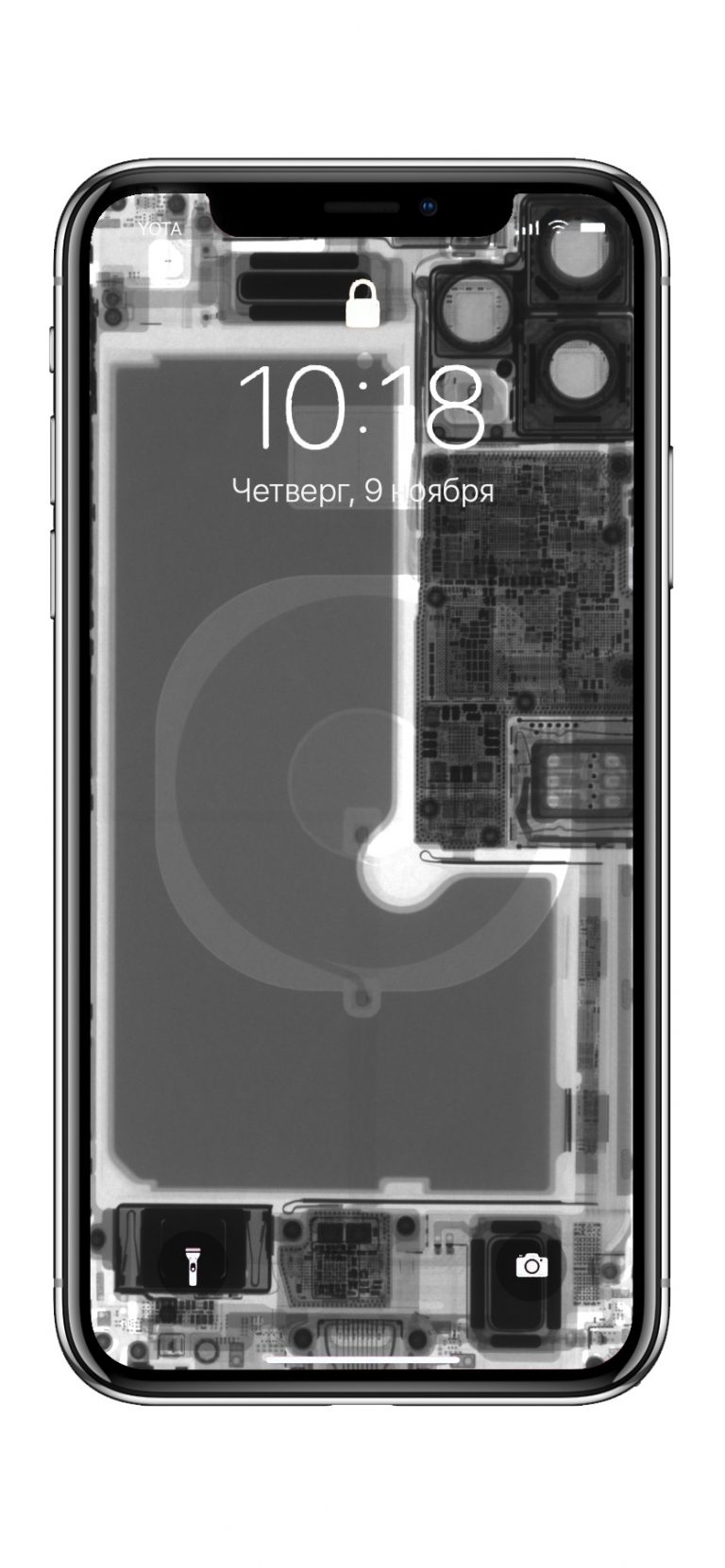 Обои внутренности iphone 11