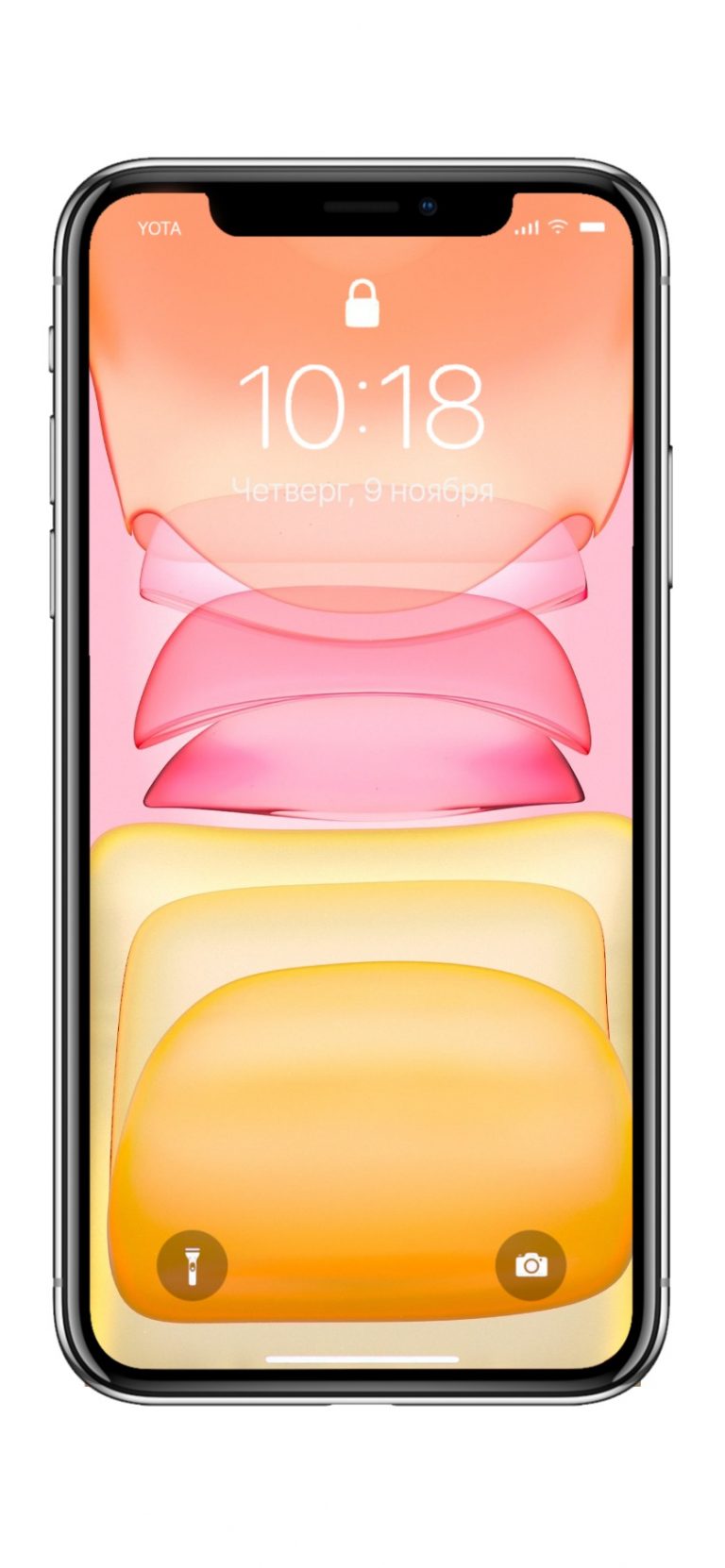 Широкоформатное фото на iphone 11