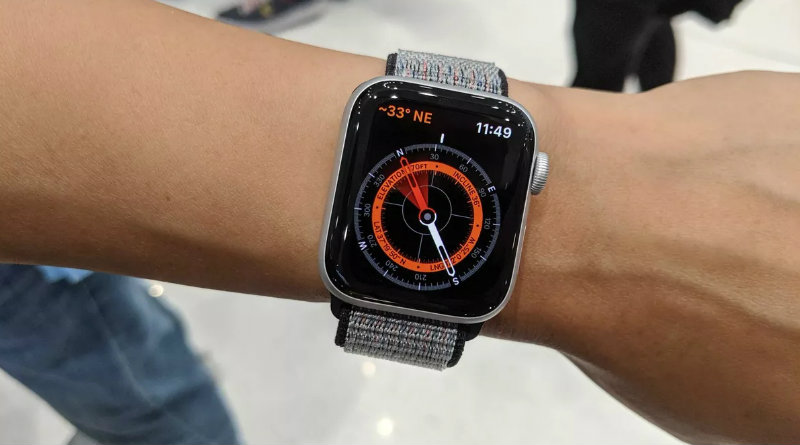 Компас Apple Watch Series 5 несовместим с некоторыми ремешками