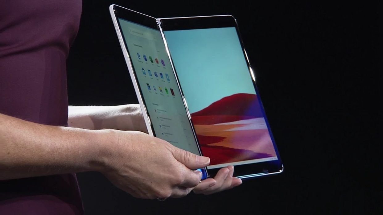 У нового ноутбука Microsoft два экрана. Что известно о Surface Neo