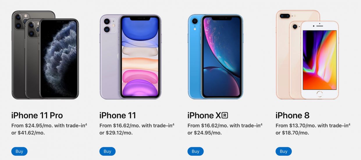 Продажи iphone упали на 21 процент