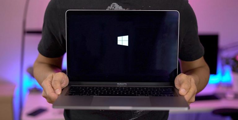 Загрузить по поддержки windows 10 для mac вручную