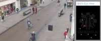 Вот так камеры на улицах следят за дистанцией между людьми