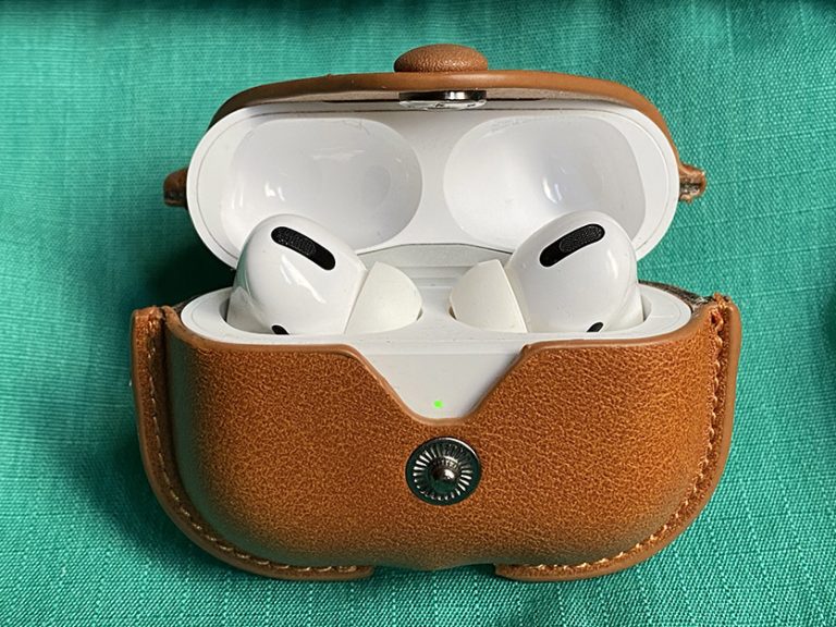 Связать чехол для airpods схема