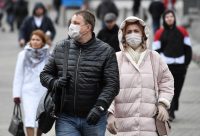 В Москве введён режим обязательного ношения масок и перчаток в общественных местах
