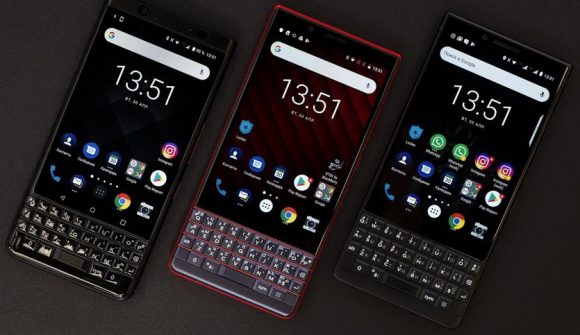 Кнопка блокировки на blackberry