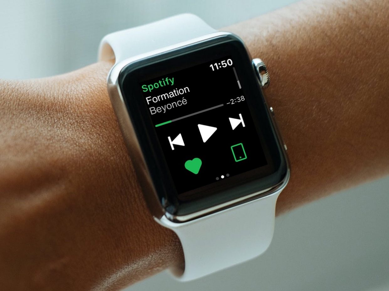 Spotify не работает на apple watch