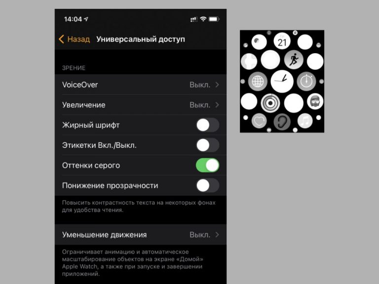 Apple watch черно белый экран почему