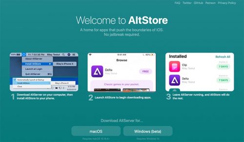 Как установить alt store на айфон