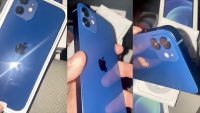 Появилось первое фото синего iPhone 12