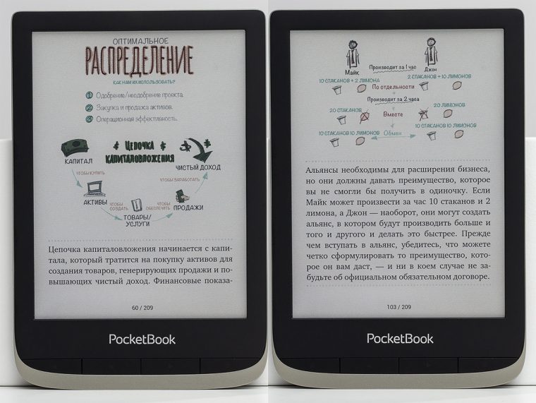 Электронная книга pocketbook 633 color обзор