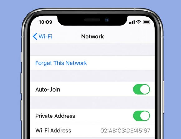 Частный адрес wifi iphone что это