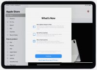 Apple обновила дизайн приложения Apple Store для iPad. Появилась боковая панель