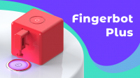 Это Fingerbot Plus. Робот, который нажимает за вас любые кнопки в доме: свет, чайник, стиралку