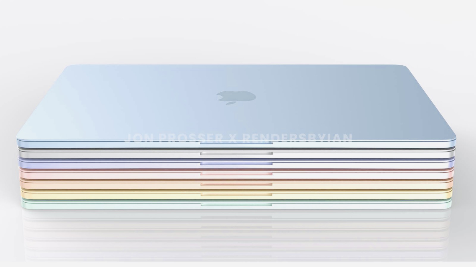 Apple может выпустить разноцветные MacBook Air с новым дизайном летом 2022 года