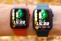 Видео: Сравнение разных приложений Apple Watch Series 7 на 45 мм против Series 6 на 44 мм. Часы уже в продаже