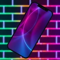 10 ярких неоновых обоев для iPhone. Идеальны для OLED-экранов