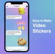 В новой версии Telegram появились видеостикеры и новые интерактивные эмодзи для реакций