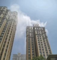 Гениальное решение для борьбы с жарой. В Китае запустили искусственный дождь