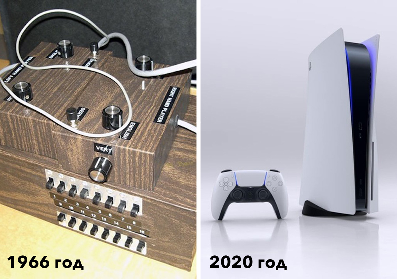 Как выглядела первая в мире игровая приставка и 9 других гаджетов, которыми  мы пользуемся каждый день