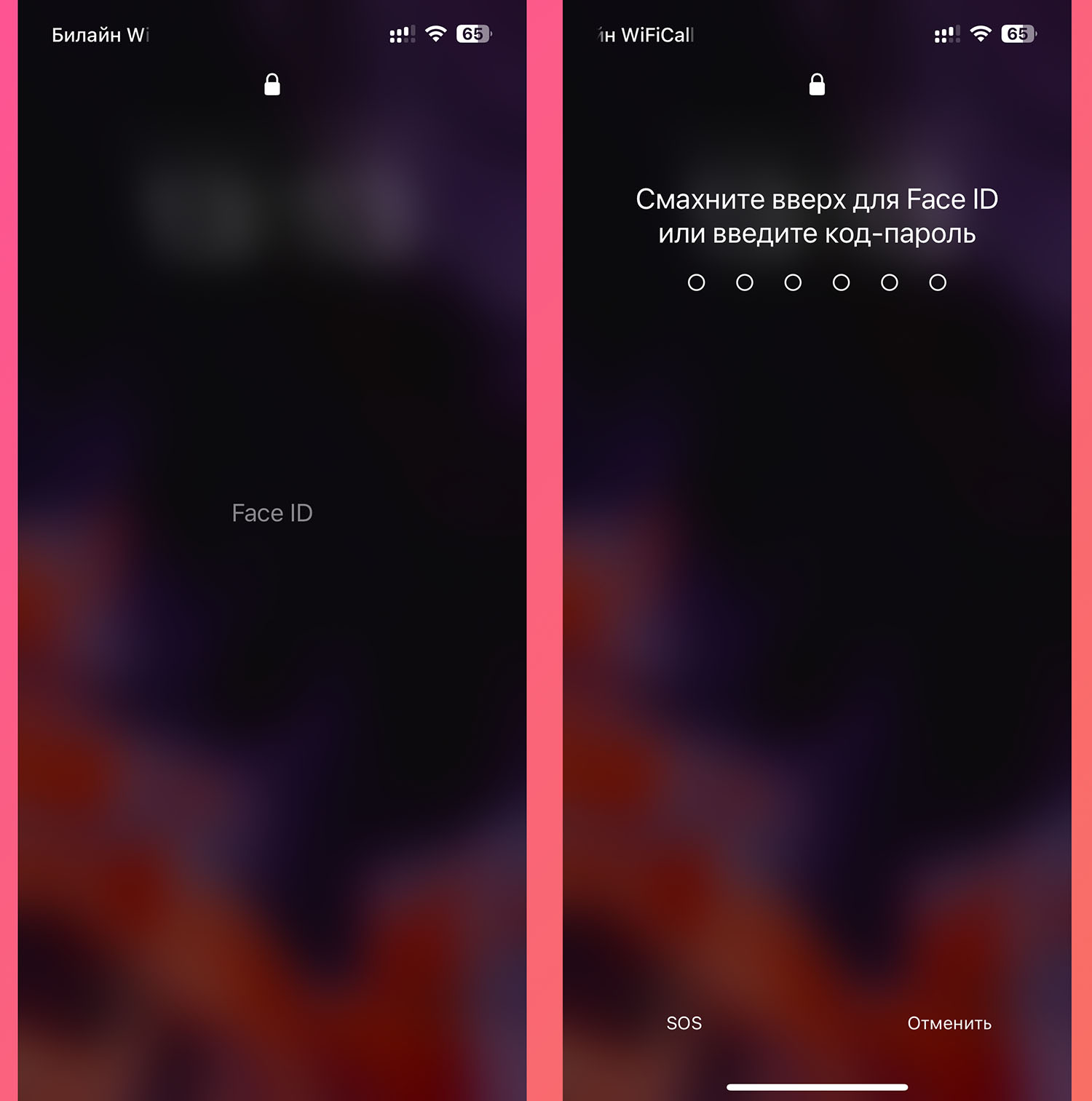 Как на iPhone открывать окно ввода пароля вместо авторизации Face ID без  ожидания