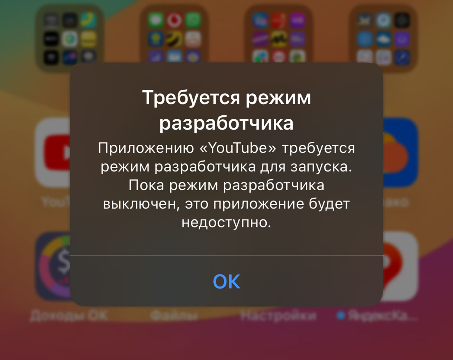 Вжух, и вы открыли секретные настройки. Как включить Режим разработчика на  iPhone и iPad, даже если у вас его нет