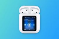 Apple разрабатывает необычный кейс для AirPods с сенсорным экраном