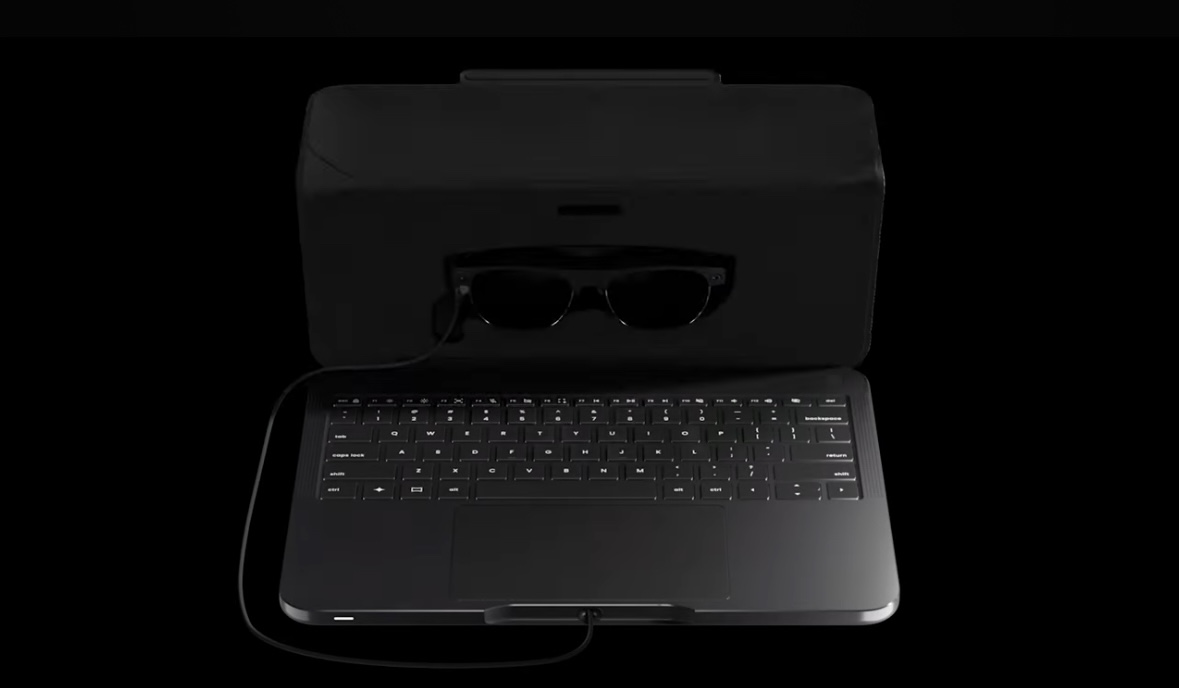Так выглядит Spacetop G1, ноутбук из будущего без дисплея. В комплекте только клавиатура и AR-очки