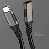 Вещь. Удлинитель для кабеля USB-C на 3 метра, чтобы вообще не беспокоиться, где там эта розетка